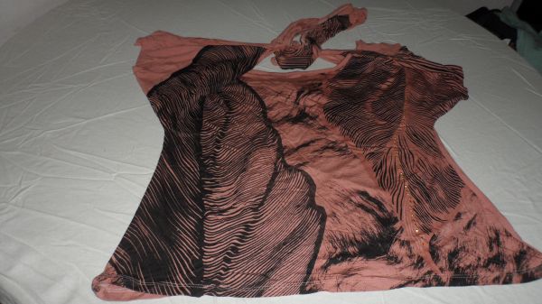 blusa bata + tope tamanho M